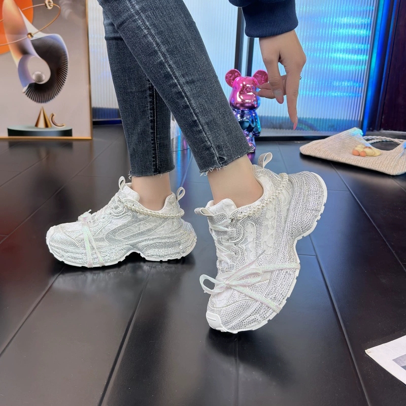 Women'S Shoes Paris - Nowe białe buty typu dad shoes