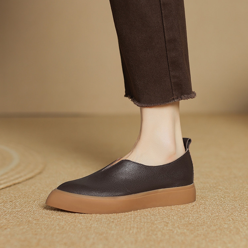 Women Shoes Loafers - NOWE wiosenne/jesienne damskie mokasyny szpiczasty nosek