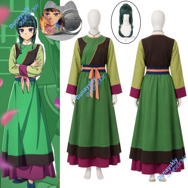 Women'S Shoes Paris - Nowy strój cosplay Maomao z Apothecary