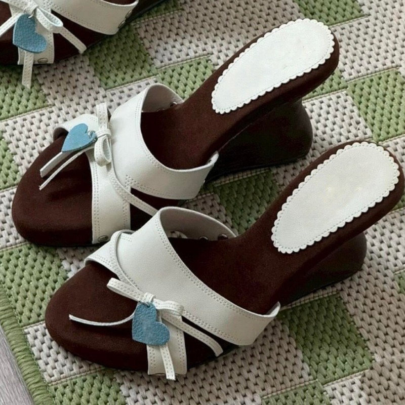 Damskie sandały na koturnie z  – Women Shoes Us To Eu recenzja i cena
