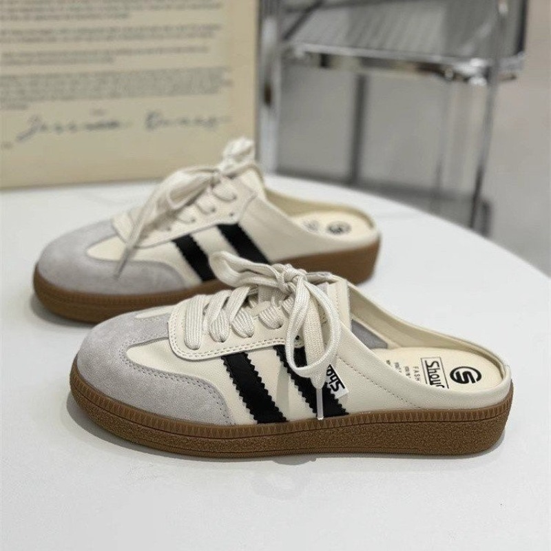 Damskie klapki, buty sportowe  – Slip On Mule Flat recenzja i cena