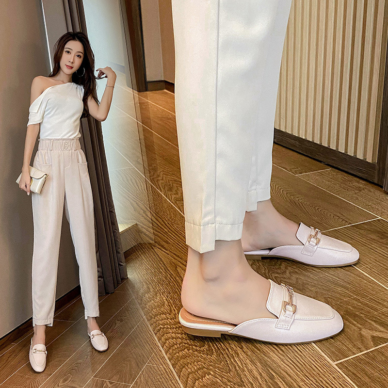 Klapki Baotou Damskie Letnie w – Slip On Mule Flat recenzja i cena