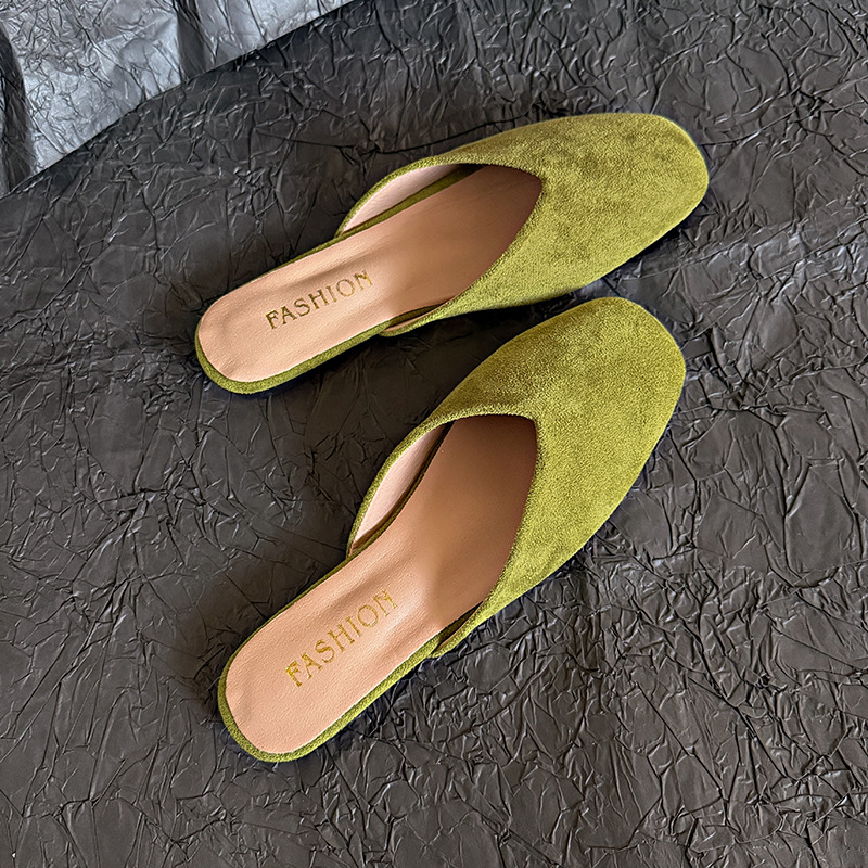 Klapki domowe na platformie, d – Slip On Mule Flat recenzja i cena