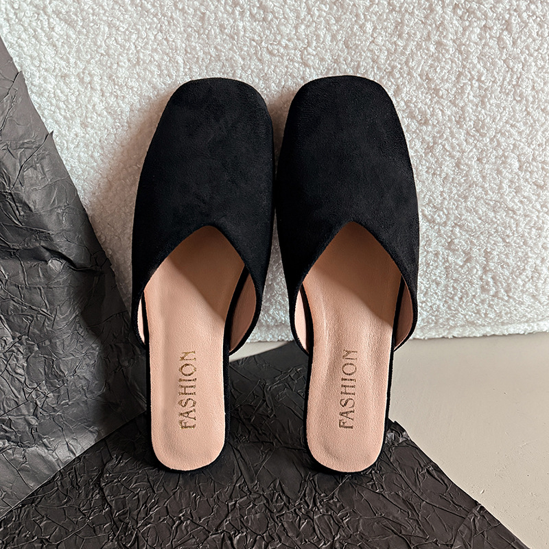 Klapki domowe na platformie, d – Slip On Mule Flat recenzja i cena