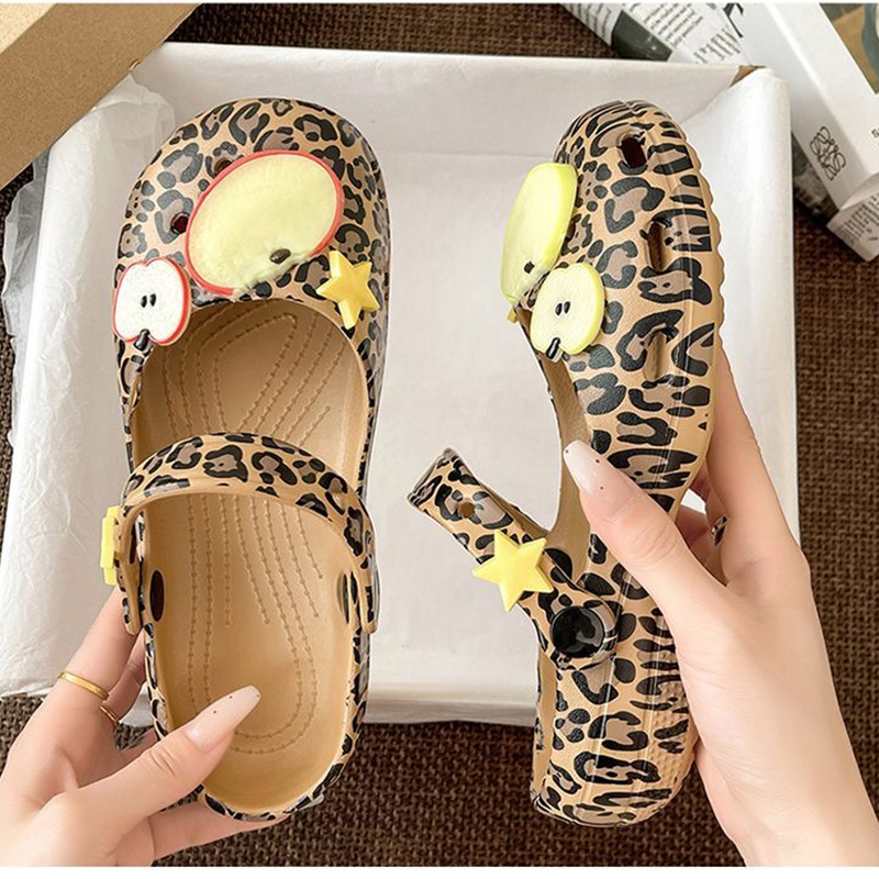 Retro Leopard Print Ballet Hol – Women Shoes Japan recenzja i cena