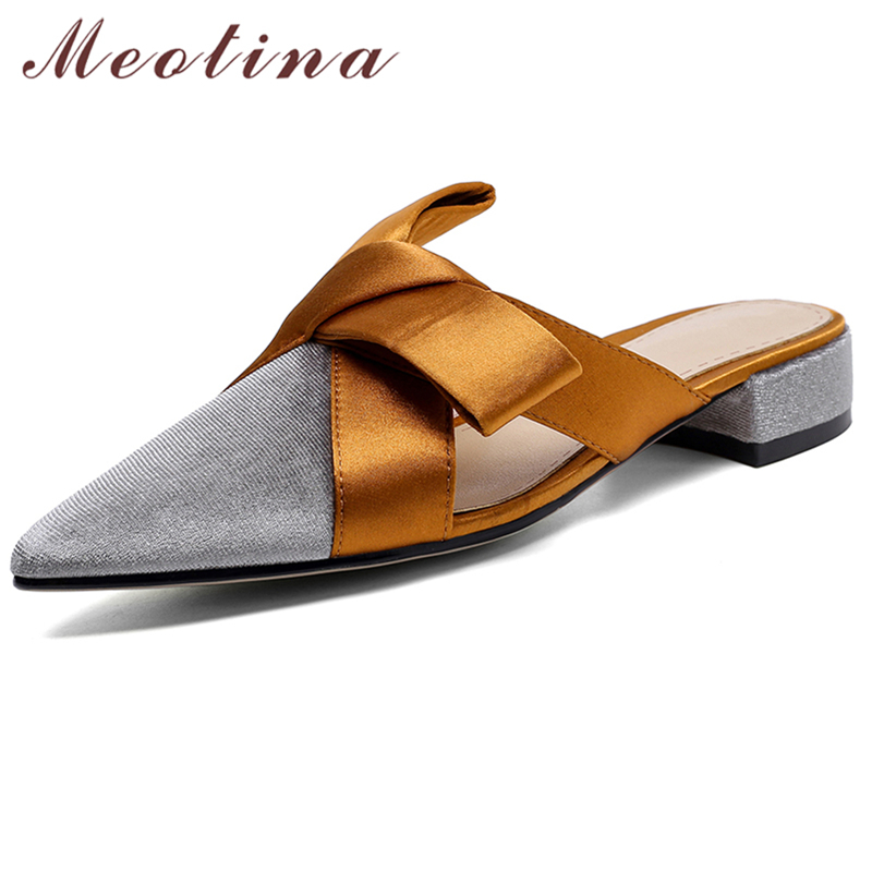 Meotina sandały na płaskim obc – Slip On Mule Flat recenzja i cena