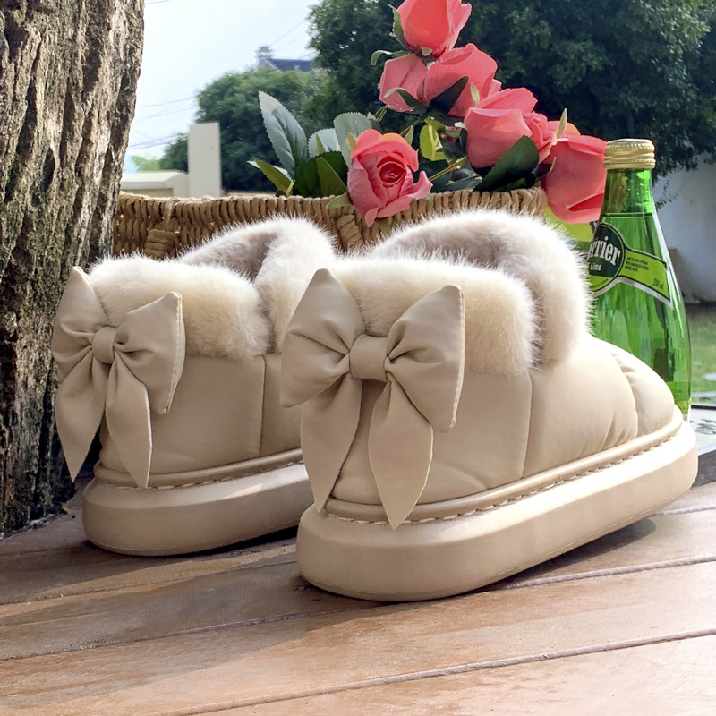 Nowe pluszowe kapcie damskie n – Women Shoes For Winter recenzja i cena