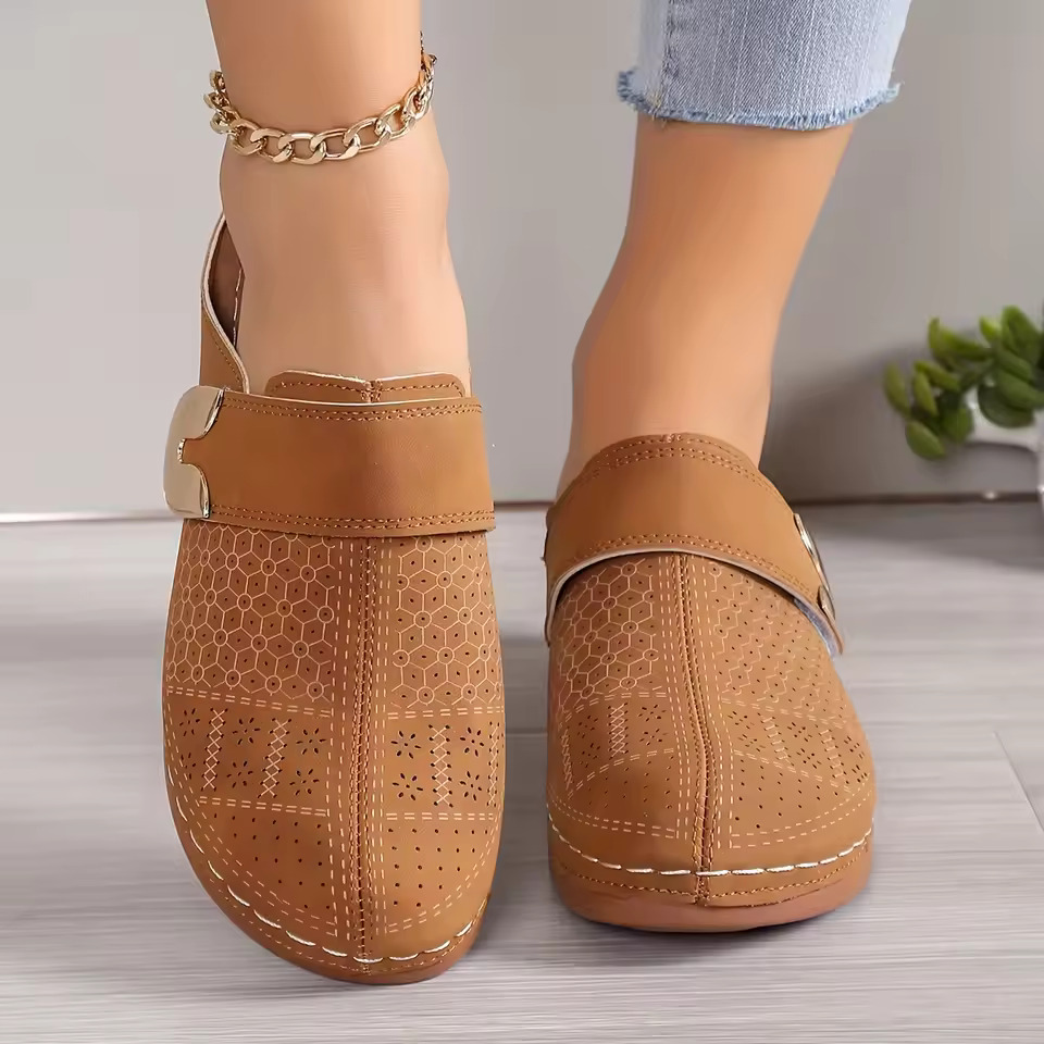 Damskie wygodne klapki typu mu – Slip On Mule Flat recenzja i cena