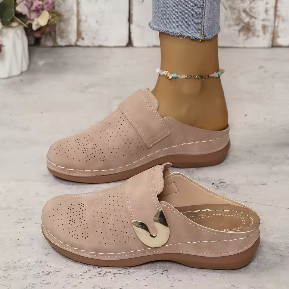 Damskie wygodne klapki typu mu – Slip On Mule Flat recenzja i cena