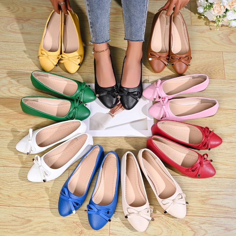 Płytkie skórzane buty damskie  – Women Shoes Loafers recenzja i cena