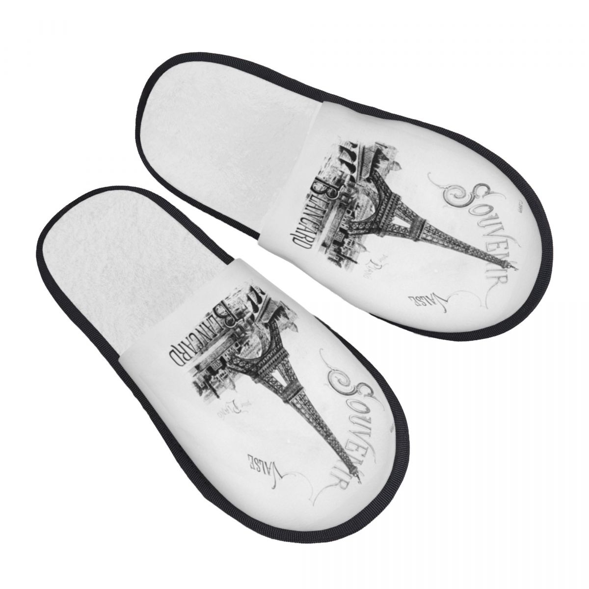 Damskie kapcie z nadrukiem na  – Women'S Shoes Paris recenzja i cena