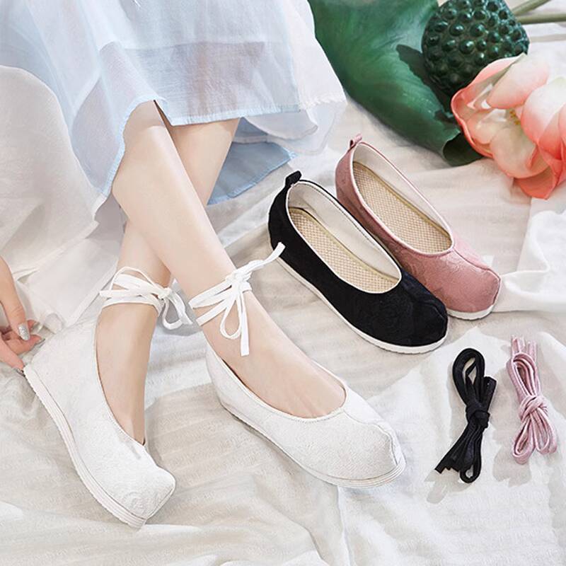Buty Hanfu w jednolitym kolorz – Women Shoes Japan recenzja i cena